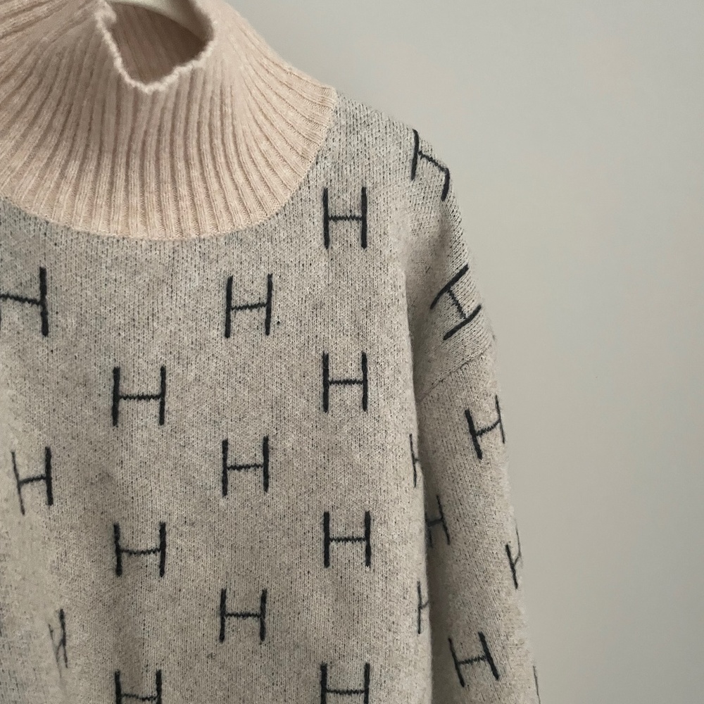 HEST Norway Mohair turtleneck sweater